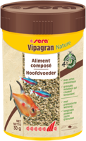 Sera Vipagran Nature 100ml - Natuurvoeding voor Vissen, Vrij van Kunstmatige Toevoegingen