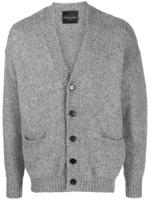 Roberto Collina Vest met V-hals - Grijs