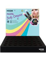 Moon Glow Pastel Neon UV Body Crayons