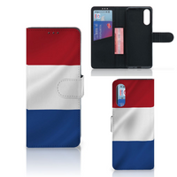 Sony Xperia 10 II Bookstyle Case Nederlandse Vlag