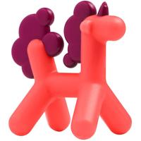 Boon Bijtfiguur Eenhoorn 4 X 12,5 Cm Siliconen Rood