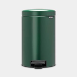 Brabantia newIcon pedaalemmer 12 liter met kunststof binnenemmer - Pine Green