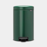 Brabantia newIcon pedaalemmer 12 liter met kunststof binnenemmer - Pine Green