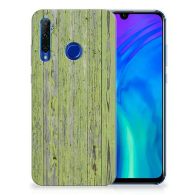 Honor 20 Lite Bumper Hoesje Green Wood Honor 20 Lite Bumper Hoesje Green Wood