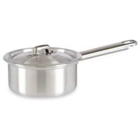 Steelpan/sauspan/juspan zilverkleurig 26 x 14 x 8 cm van 0.6 liter aluminium - thumbnail