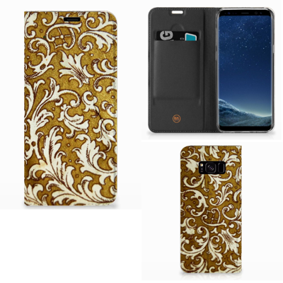 Telefoon Hoesje Samsung Galaxy S8 Plus Barok Goud