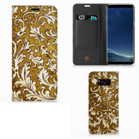 Telefoon Hoesje Samsung Galaxy S8 Plus Barok Goud