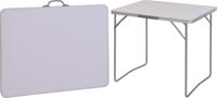 Redcliffs Campingtafel Inklapbaar Metaal wit 80x60x69 cm