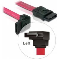 DeLOCK SATA Cable - 0.22m SATA-kabel 0,22 m Rood - thumbnail