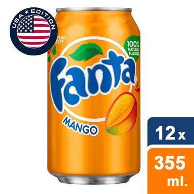 Fanta Mango (USA Blikken) - 12x 355ml