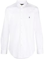 Polo Ralph Lauren embroidered-logo cotton shirt - Blanc - thumbnail