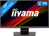 iiyama ProLite T2252MSC-B2 computer monitor 54,6 cm (21.5") 1920 x 1080 Pixels Full HD LCD Touchscreen Zwart - thumbnail