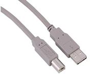 Hama 1,8 m USB-kabel 2.0 aansluitkabel USB-A naar USB-B-stekker voor printer, hub, pc, HDD enz.