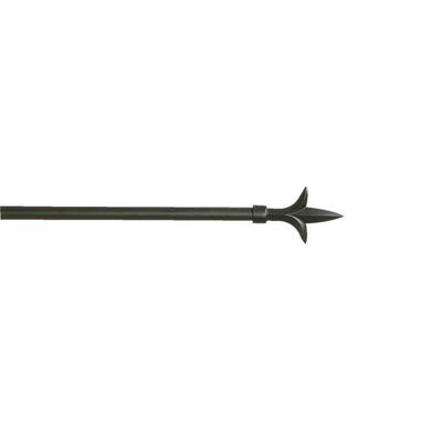 Op=Op | Leen Bakker - Gordijnroede 120cm - Ø16mm (1209076) - Metaal - Zwart