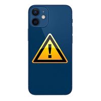 iPhone 12 mini Batterij Cover Reparatie - incl. frame - Blauw - thumbnail