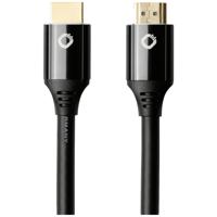 Oehlbach D1C92496 HDMI-kabel HDMI Aansluitkabel HDMI-A-stekker, HDMI-A-stekker 5.00 m Zwart 8K UHD, Vergulde steekcontacten - thumbnail