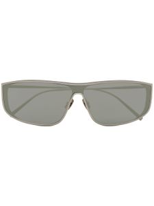 Saint Laurent Eyewear lunettes de soleil teintées à monture carrée - Gris