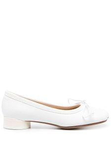 MM6 Maison Margiela ballerines Anatomic en cuir - Blanc