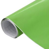 vidaXL Autofolie 4D 500x152 cm matgroen