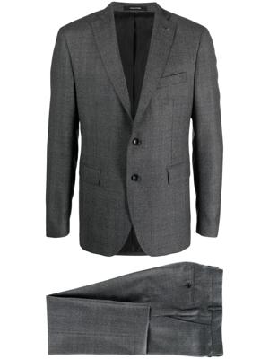 Tagliatore Geruit pak - Grijs