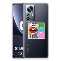 Xiaomi 12 Pro Silicone Back Cover Popart Princess - thumbnail