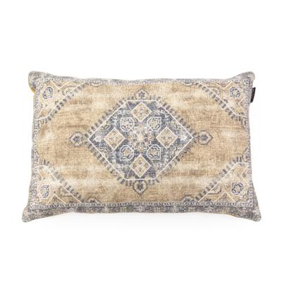 By-Boo Kussen 'River' 40 x 60cm, kleur Geel