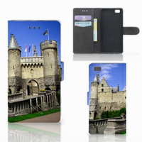 Huawei Ascend P8 Lite Flip Cover Kasteel