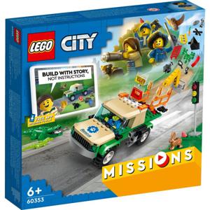 Lego City 60353 Missions Wilde Dieren Reddingsmissies