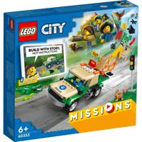 Lego City 60353 Missions Wilde Dieren Reddingsmissies - thumbnail