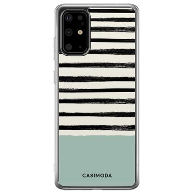 Samsung Galaxy S20 Plus siliconen hoesje - Stripes on stripes