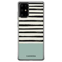 Samsung Galaxy S20 Plus siliconen hoesje - Stripes on stripes