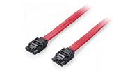 Equip 111902 platte kabel (SATA 6 Gbps gehoekt met clip, 0,50 m)