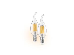 LIVARNO home LED-filamentlampen E27 / E14 (Gedraaide kaars E14 4,2 W)