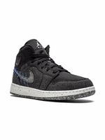 Jordan Kids baskets mi-montantes Air Jordan 1 SE - Noir