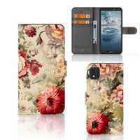 Hoesje voor Nokia C2 2nd Edition Bloemen - thumbnail