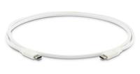 LMP - USB-C kabel (m) naar USB-C (m), Gen 2 (10G), 20V 5A/100W, DP oude modus, 1 meter, wit