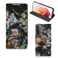 Samsung Galaxy S21 Stand Case Badges