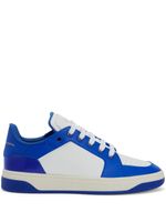 Giuseppe Zanotti baskets GZ94 à design colour block - Blanc