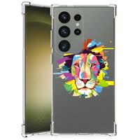 Samsung Galaxy S24 Ultra Stevig Bumper Hoesje Lion Color