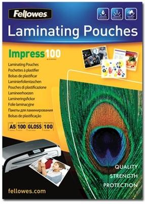 Laminating Pouches Impress 100 Micron - 100 micron - 100 - glanzend - A5 (148 x 210 mm) lamineerhoezen