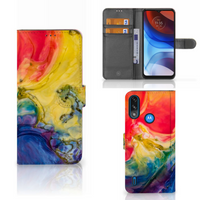 Hoesje Motorola Moto E7i Power | E7 Power Watercolor Dark