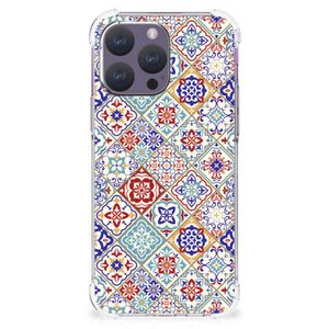 iPhone 15 Pro Max Anti-Shock Hoesje Tiles Color