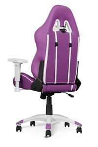 AKRacing California PC-gamestoel Gestoffeerde gevoerde zitting Violet, Wit