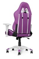 AKRacing California PC-gamestoel Gestoffeerde gevoerde zitting Violet, Wit - thumbnail