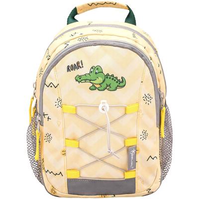 Belmil Rugzak Krokodil Junior 6,5 Liter Beige Polyester