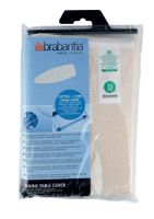 Brabantia Strijkplankhoes D, 135x45 cm, toplaag - Ecru