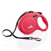 FLEXI - Nieuw Classic L 8M leiband rood max. 50 kg - (600.7796)