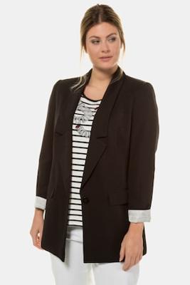Ulla Popken Blazer, lage revers, knoopsluiting - Grote Maten