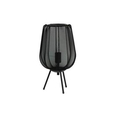 Light & Living Tafellamp Plumeria - Zwart - Ø25cm Light & Living Tafellamp Plumeria - Zwart - Ø25cm