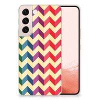 Samsung Galaxy S22 TPU bumper Zigzag Multi Color